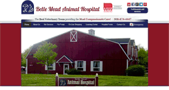 Desktop Screenshot of bellemeadanimalhospital.com